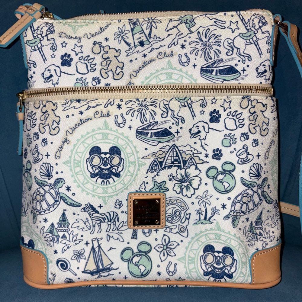 Disney Vacation Club 25th Anniversary Dooney & Bourke Crossbody Bag